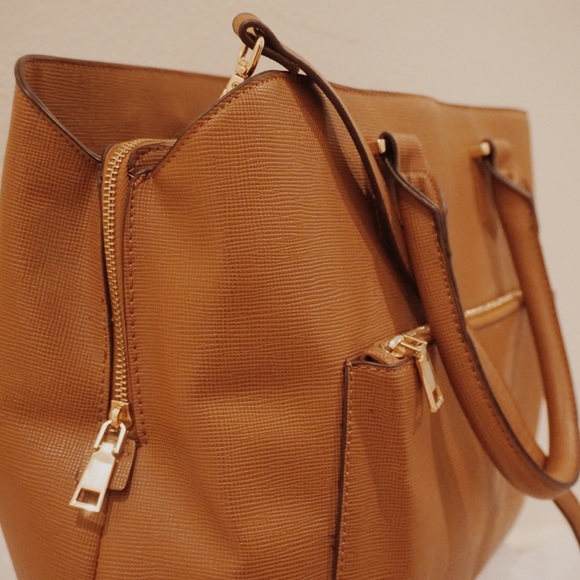 Forever 21 Burnt Orange Leather Bag - Picture 2 of 8